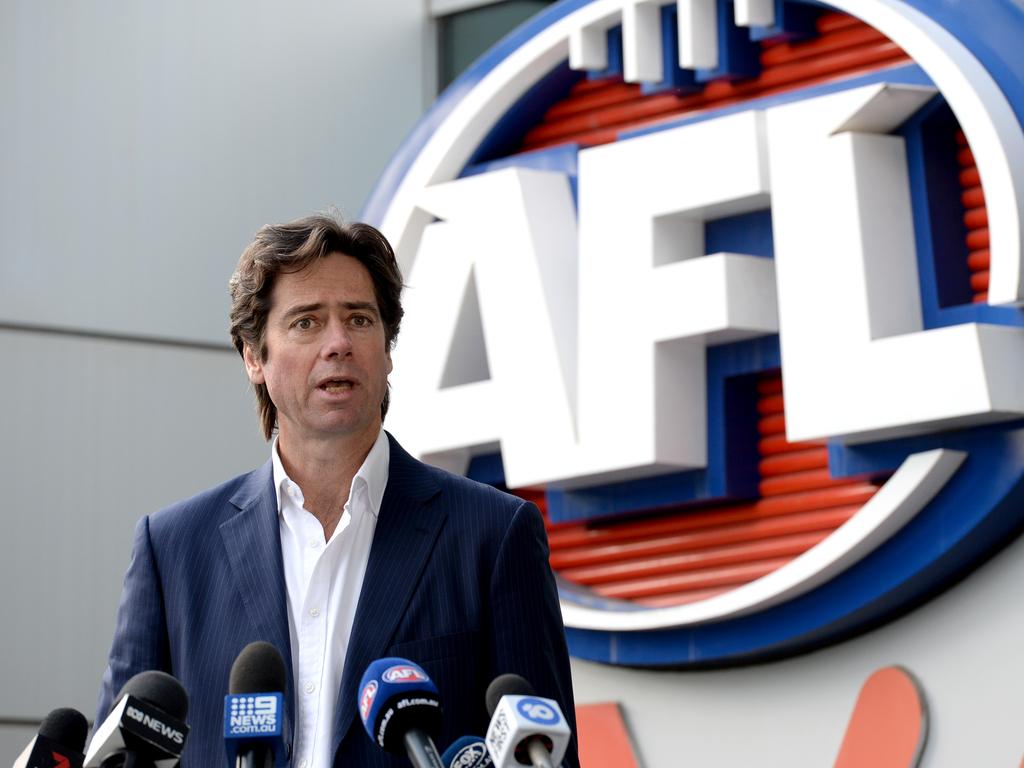 Gillon McLachlan is desperately trying to keep the season alive.