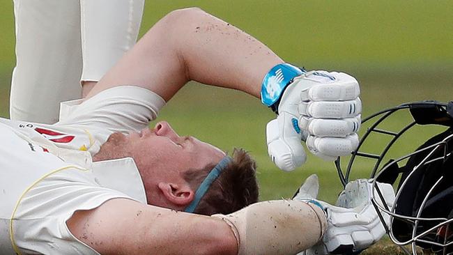 Smith was felled by a Jofra Archer bouncer in last year’s Ashes series.