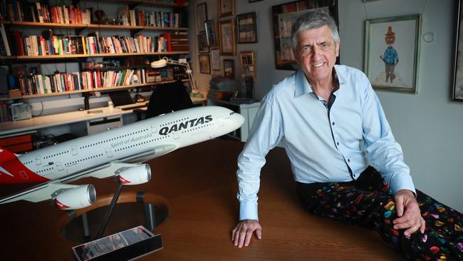 Hero Qantas pilot Richard de Crespigny thinks aviation safety would be compromised by a move to single pilot operations. Picture: John Feder