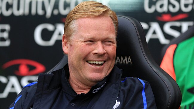 Everton manager Ronald Koeman.