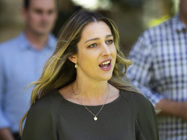 Currumbin MP Laura Gerber. (News Corp/Attila Csaszar)