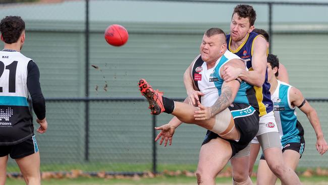 Hillside’s Josh Covelli has been a handful for opposition defenders. Picture: George Salpigtidis