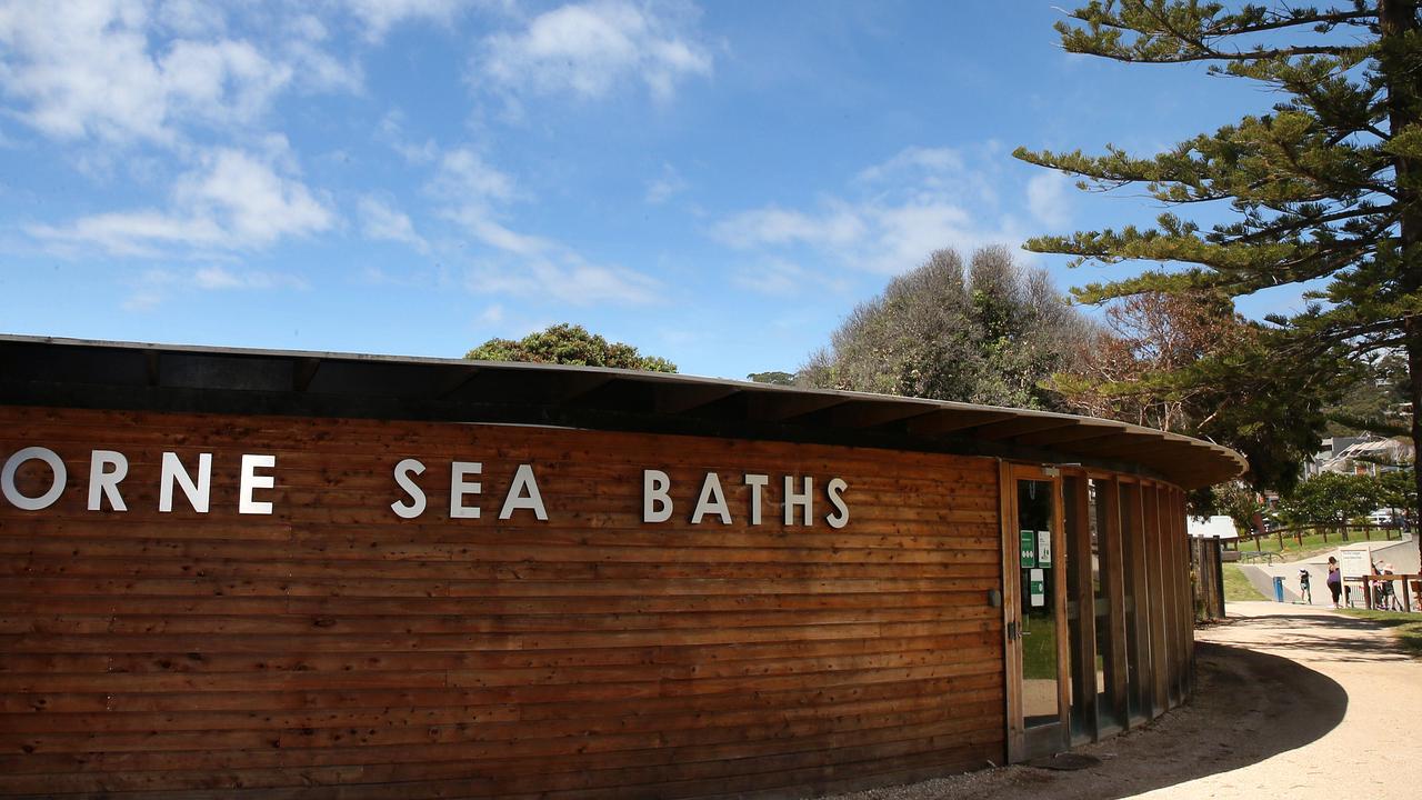 Lorne Sea Baths. Picture: Alison Wynd