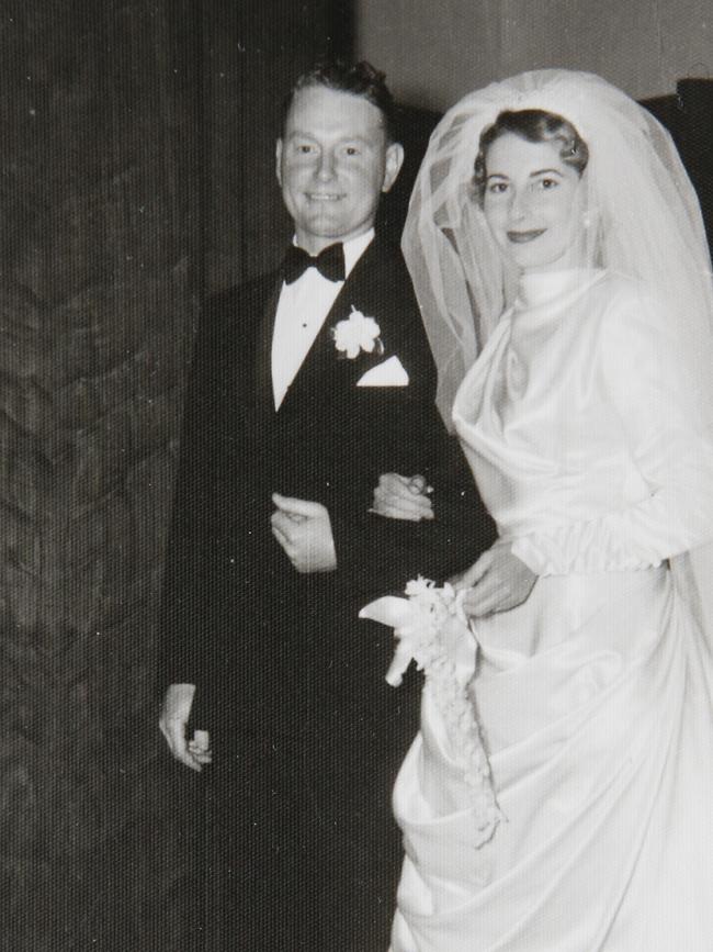 The pair married in 1954 after meeting in 1946.