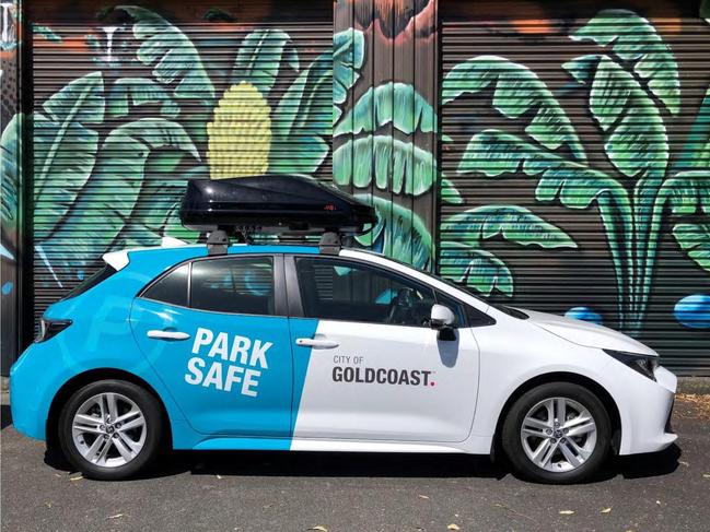 A Gold Coast Council Park Safe vehicle.