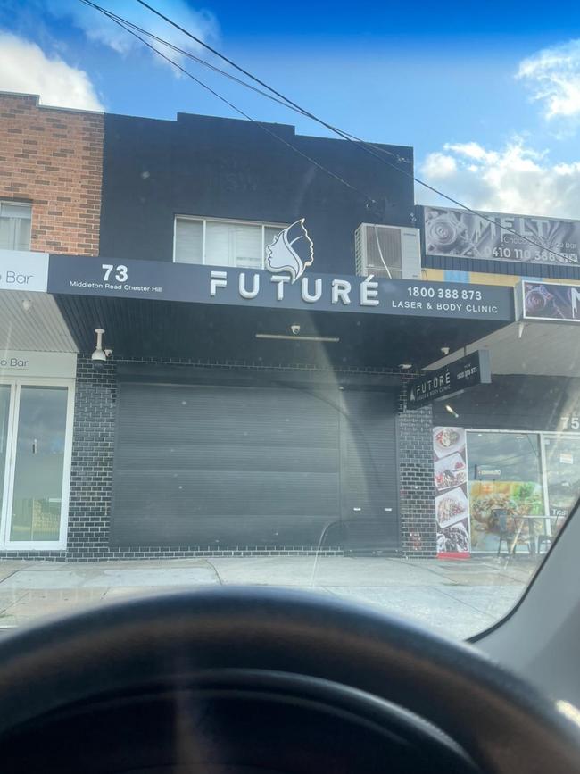 Future Laser and Body Clinic had three stores in Sydney’s west.