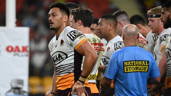 Mentally, Brisbane Broncos captain Alex Glenn wants to play on, but his body may have other ideas. Picture: NRL Images