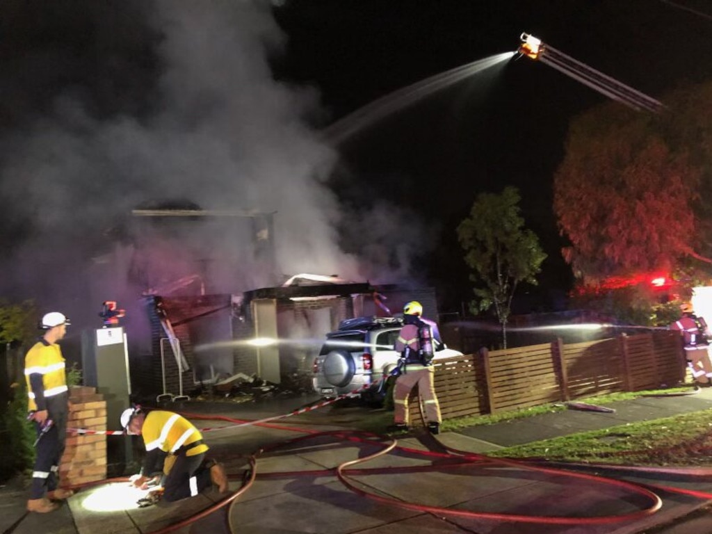 Pascoe Vale fire: A man played a vital role after a suspicious fire started. Pascoe Vale Unit