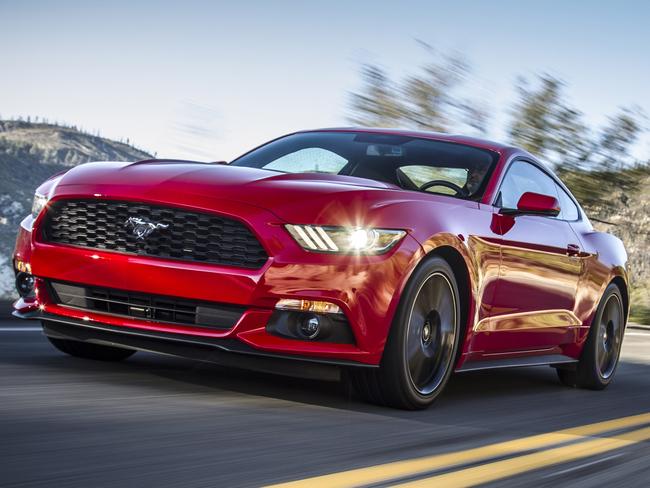 New Mustang fires on four cylinders