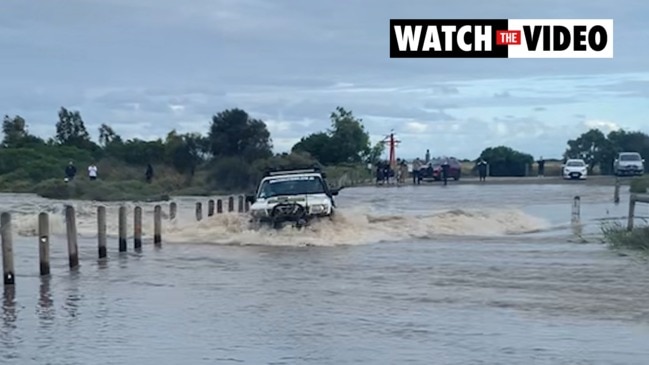 Cars stranded in floodwater as Victoria is lashed by wild rain