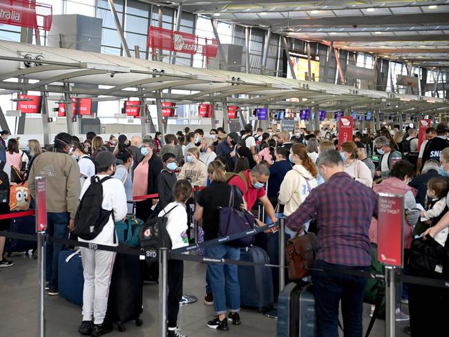 ‘Tough day for travellers’ looms at Sydney Airport