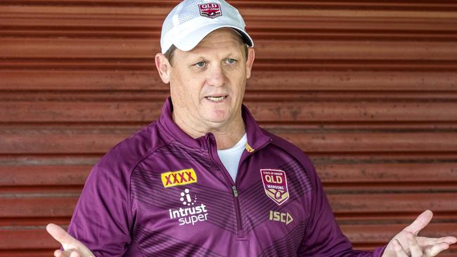 Queensland State of Origin Coach Kevin Walters is Paul Green’s main rival for the Broncos job. Picture: Richard Walker