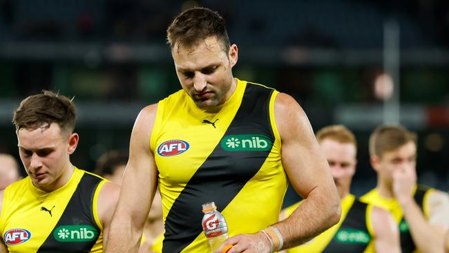 Toby Nankervis will miss the Gold Coast clash. (Photo by Dylan Burns/AFL Photos via Getty Images)