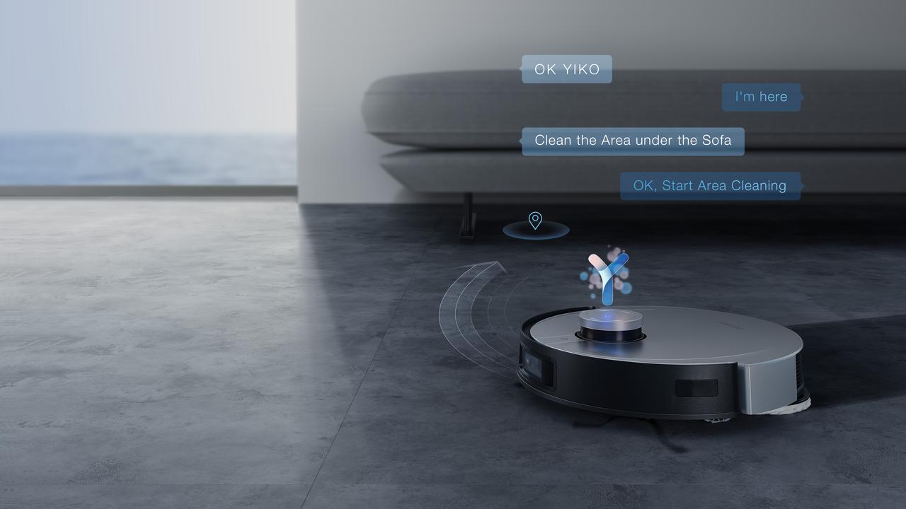 You can direct the robovac by having a chat to ‘YIKO’.