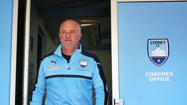 Sydney FC coach Graham Arnold on Thursday.