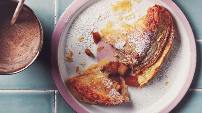 Have some spiced apple turnovers for dessert.