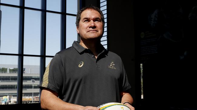 New Wallabies coach Dave Rennie’s baptism of fire. Picture: Nikki Short