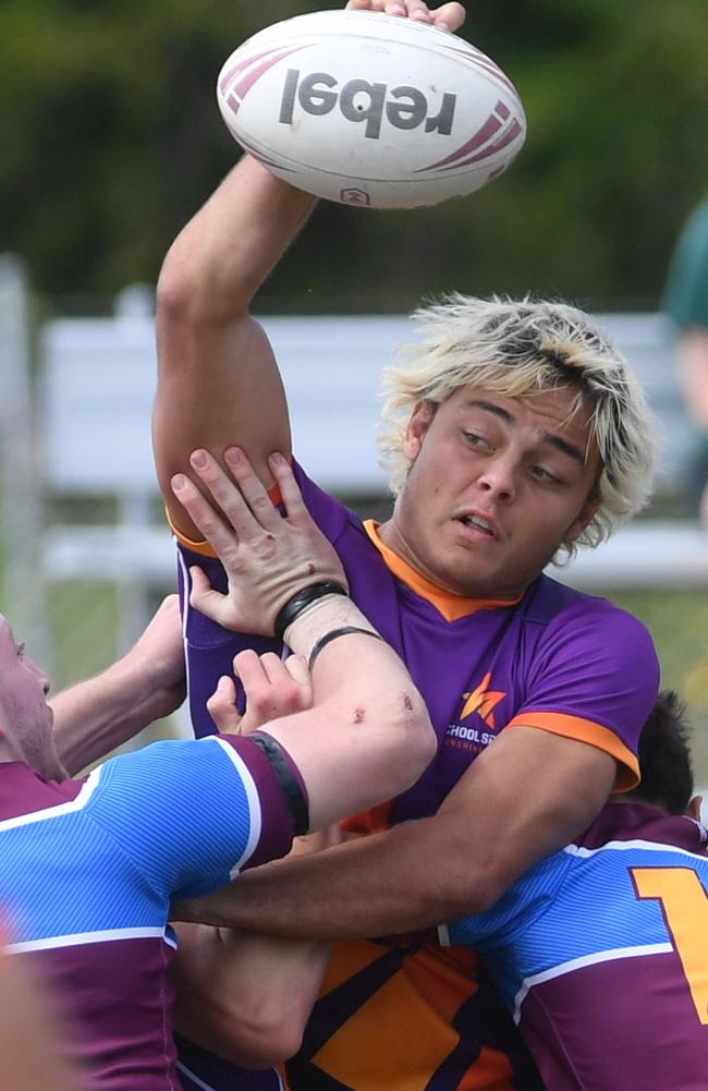 Typical skill displayed by Sunshine Coast's Chase Paterson. Picture: Evan Morgan