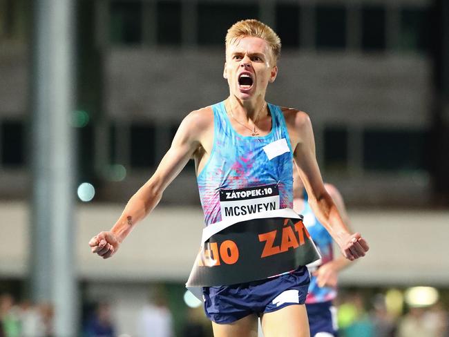 King Islander Stewart McSweyn will compete in the athletics. Picture: SCOTT BARBOUR/GETTY IMAGES