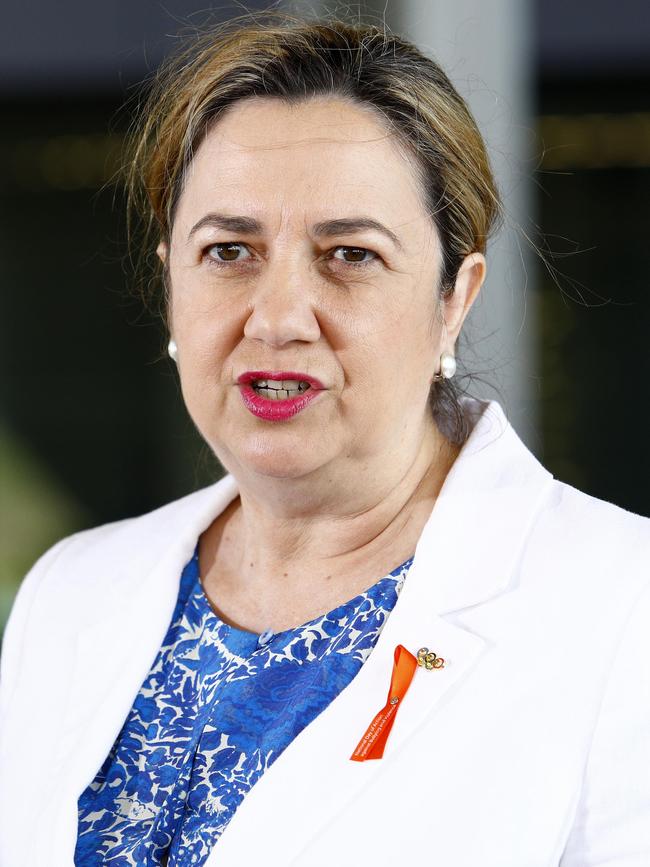 Annastacia Palaszczuk. Picture: Tertius Pickard