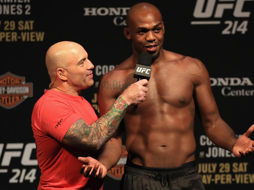 Joe Rogan speaks with Jon Jones.