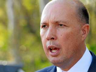 Minister for Home Affairs Peter Dutton. Picture: Patrick Woods