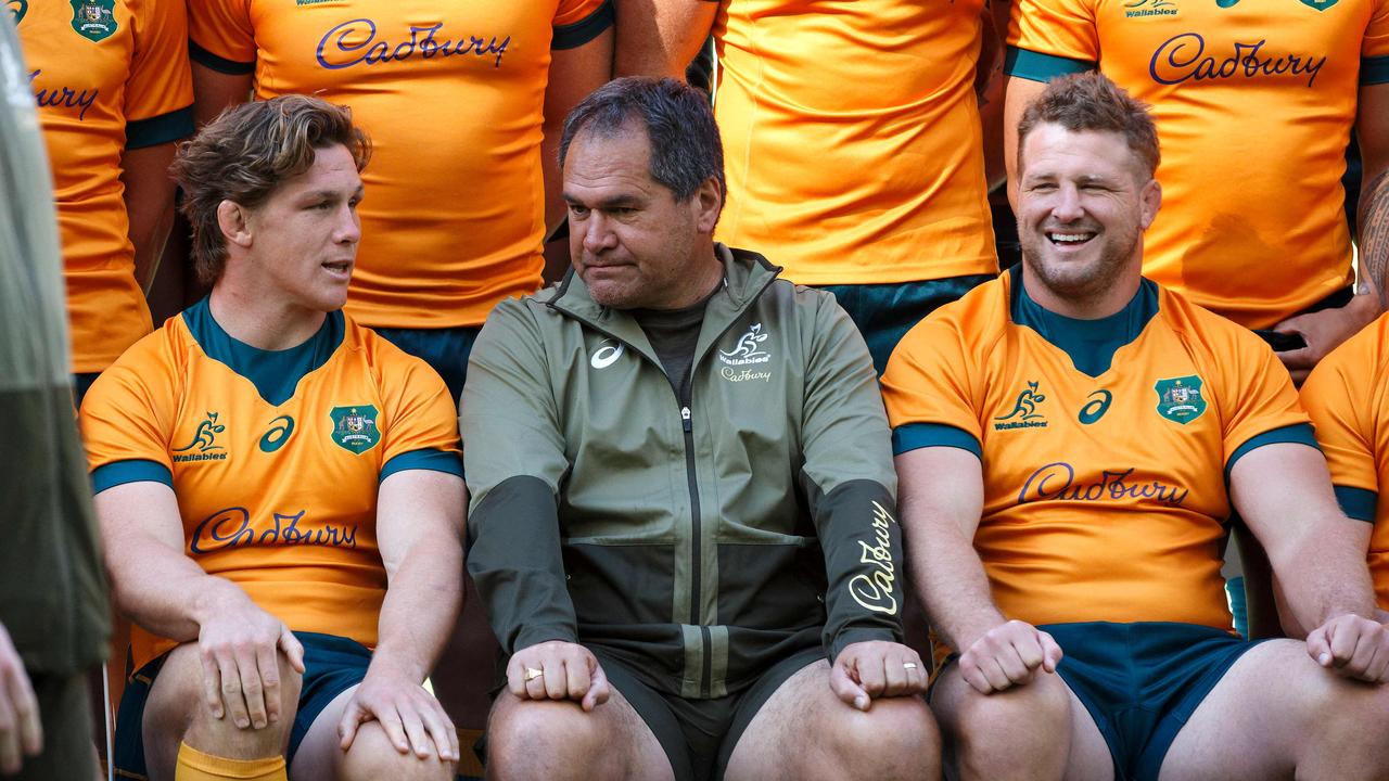 Dave Rennie has named eight uncapped players in his Wallabies squad. Photo: AFP