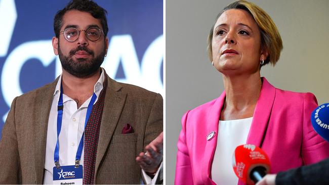 Far-right activist Raheem Kassam says Kristina Keneally endangered his life.