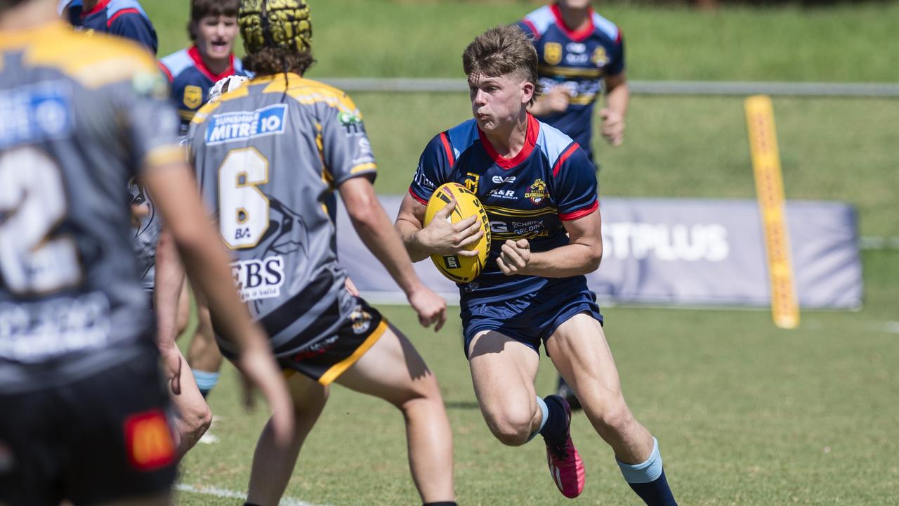 Matthew Drews of Western Clydesdales in the Meninga Cup earlier this season. Picture: Kevin Farmer