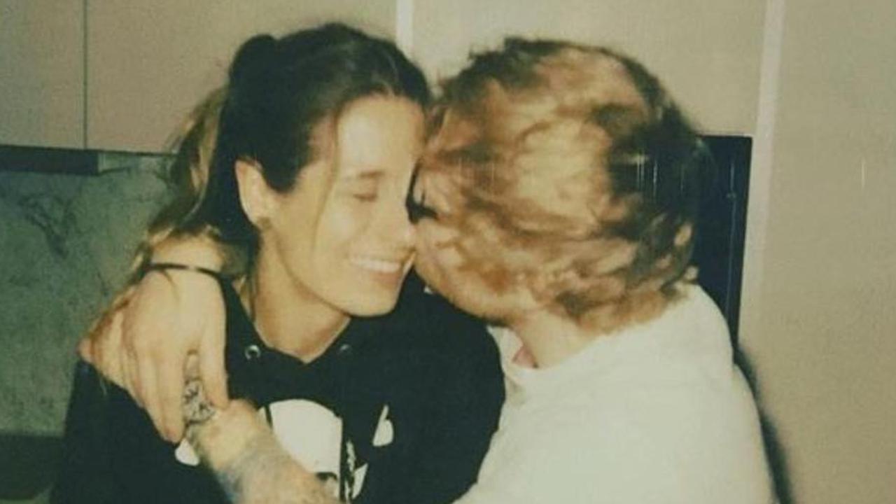 Ed Sheeran with his wife Cherry Seaborn. Picture: Instagram.