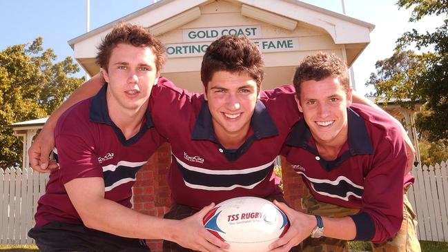 TSS students (l to r) Luke Evans, Robert Simmons and Luke Morahan.