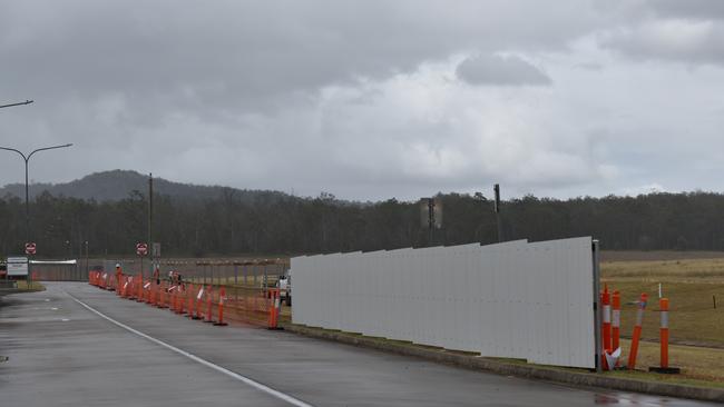 Southern Queensland Correctional Centre Stage 2 development commences in Spring Creek. Photo: Hugh Suffell.