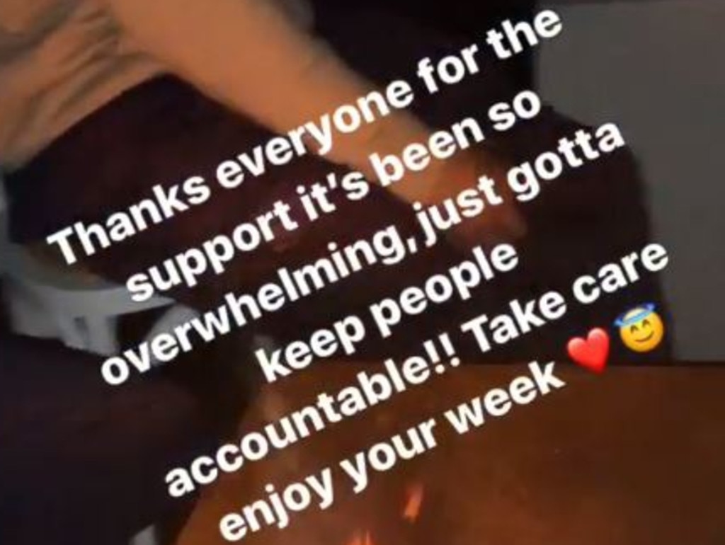 Latrell Mitchell also posted a thanks for support he received.