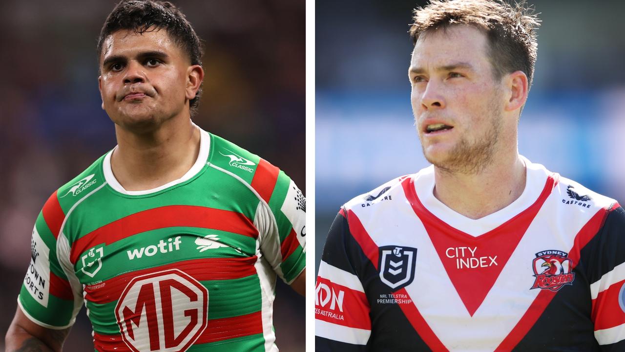 Latrell Mitchell and Luke Keary.