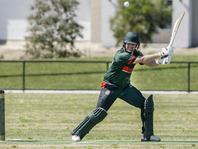 Tooradin opener Tom Hussey. Picture: Valeriu Campan