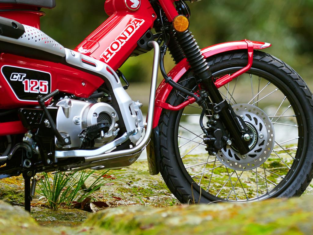 The new Honda CT125 has arrived.