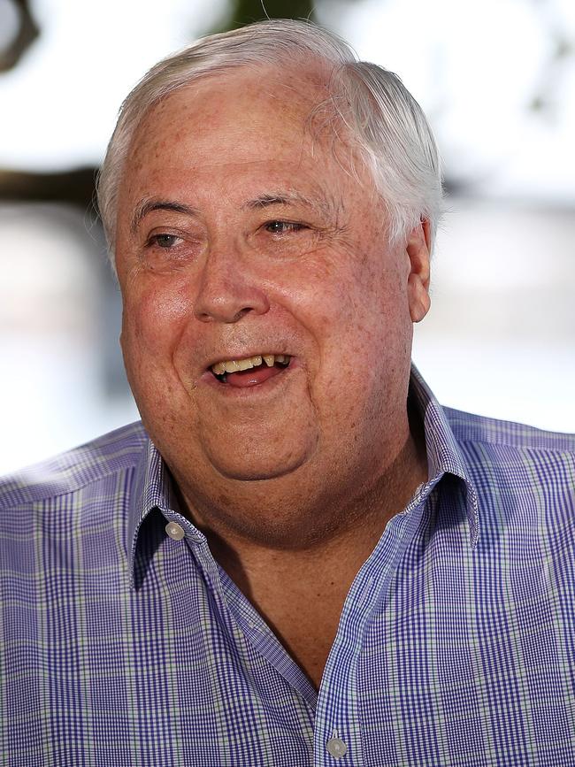 “Shadow Treasurer” Clive Palmer. Picture: Nigel Hallett