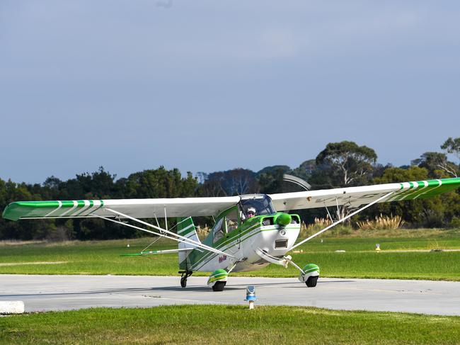 Generic pictures of the Tyabb Airport. Aero Club which runs the airfield is involved in a dispute with the council over airfield operations. PICTURE : PENNY STEPHENS. 7th June 2019