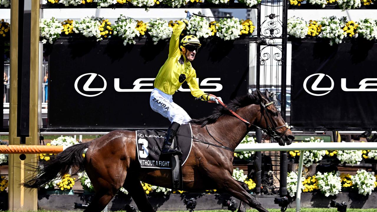 Great scenes from Flemington. Photo by William WEST / AFP