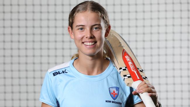 Phoebe Litchfield can’t wait to get on the field in the Bushfire Bash Charity match.