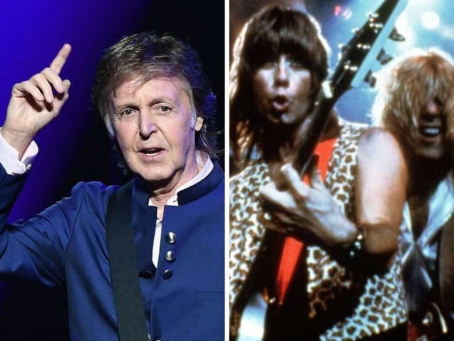 Sir Paul McCartney set to star in sequel to mockumentary This Is Spinal Tap alongside Elton John and Garth Brooks. Picture: Supplied