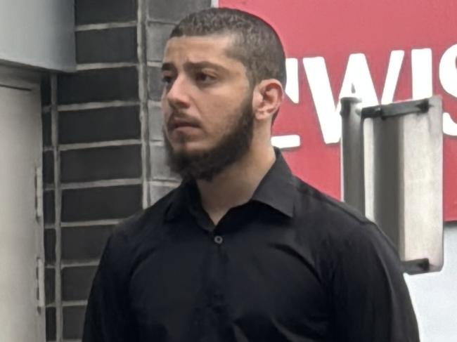 Castro Saleh, 19, at Bankstown Local Court on November 19, 2024. Saleh pleaded guilty to charges relating to fake iPhones he sold through Facebook Marketplace. Picture: NewsLocal