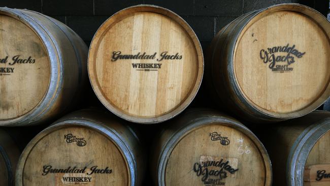 Granddad Jack's Distillery is preparing to export its spirit concoctions around the world. Picture: Glenn Hampson