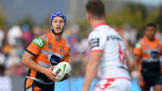 Kalyn Ponga has been in stunning form at Newcastle. (AAP Image/Dan Himbrechts)