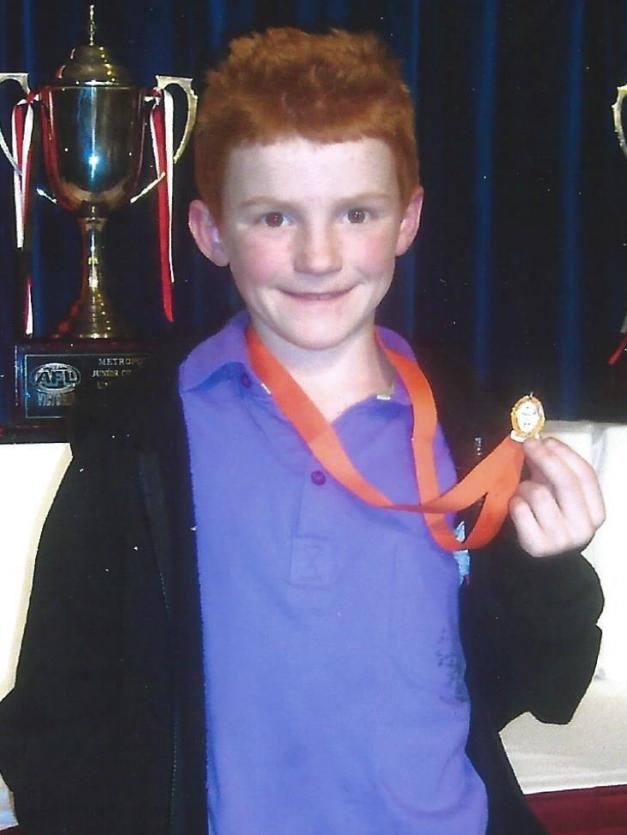 Bayswater footballer Ben White wins his first EFL best and fairest in 2010.