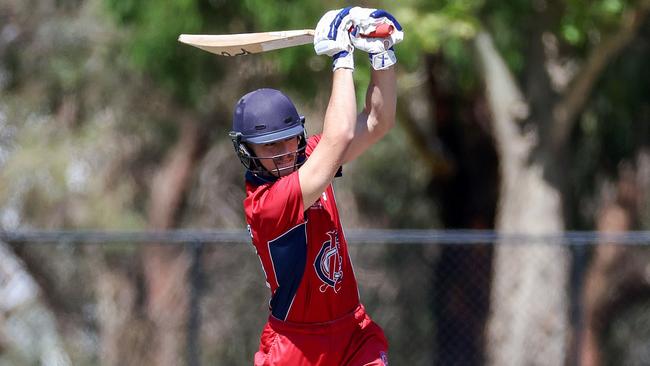 Melbourne opener Zane Keighran. Picture: George Salpigtidis