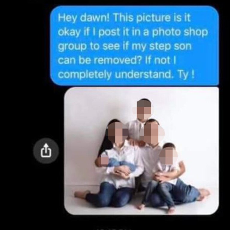 Mum Slammed For Demanding Stepson Is Photoshopped Out Of Photo News