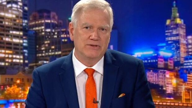 Andrew Bolt has launched a furious attack on Anthony Albanese. Picture: Sky News