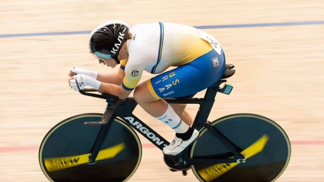 South Australian cyclist Maeve Plouffe is a member of Cycling Australia's Podium Potential Academy. Picture: Cycling Australia