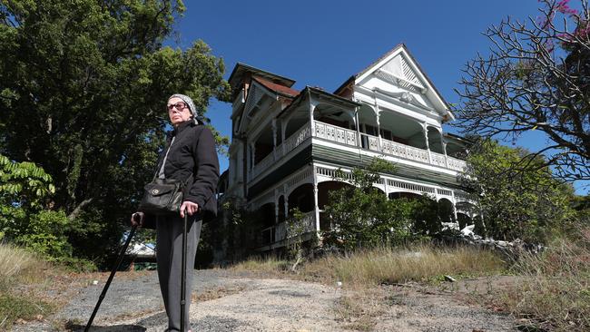 Joy Lamb at Lamb House, which has had a second State Government stop order placed over it to stop demolition. Picture: Peter Wallis